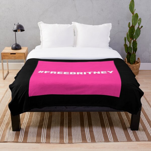 Free Britney Throw Blanket