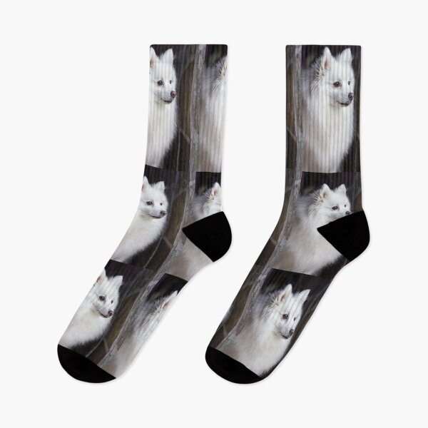 Item preview, Japanese Spitz Dog designed and sold by KarenWoodArt.