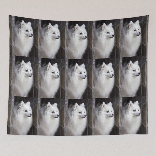 Item preview, Japanese Spitz Dog designed and sold by KarenWoodArt.