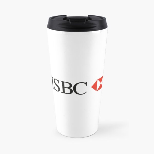 HSBC logo Travel Mug
