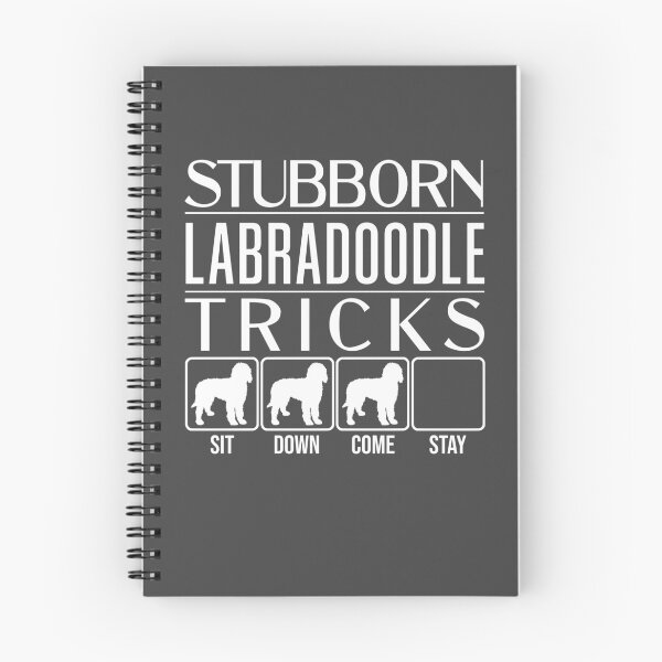 Item preview, Funny Labradoodle Design: Stubborn Labradoodle Tricks / Stubborn Dog Tricks, funny gift idea designed and sold by HEJAshirts.