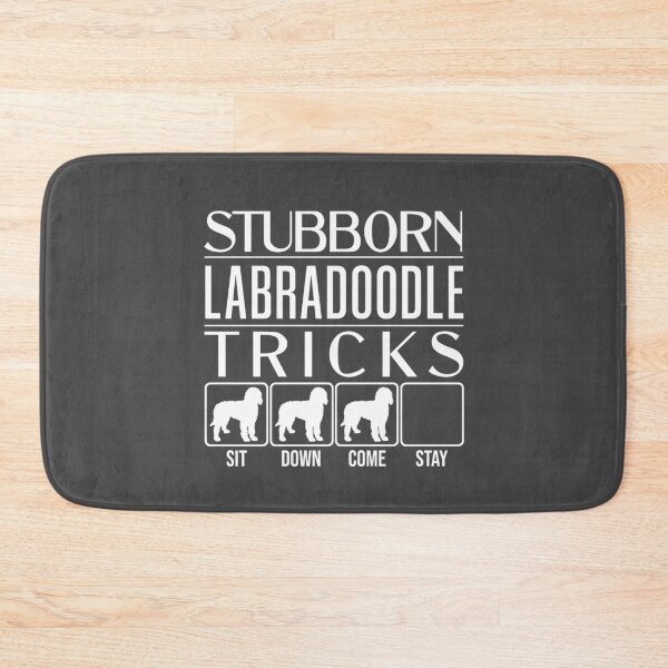 Item preview, Funny Labradoodle Design: Stubborn Labradoodle Tricks / Stubborn Dog Tricks, funny gift idea designed and sold by HEJAshirts.