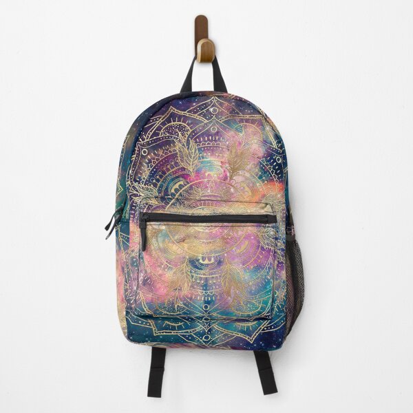 Item preview, Stylish Gold mandala watercolor & Nebula Colorful Design designed and sold by NdesignTrend.