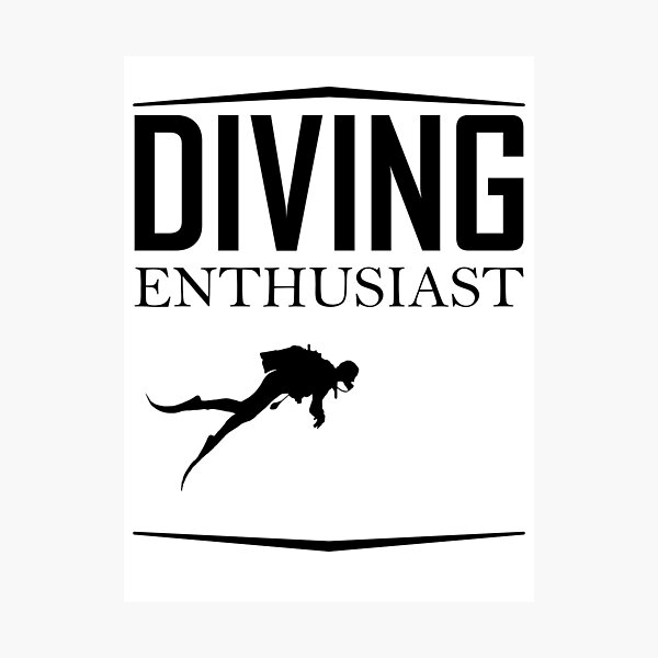 Item preview, Diving enthusiast designed and sold by Jannis12.