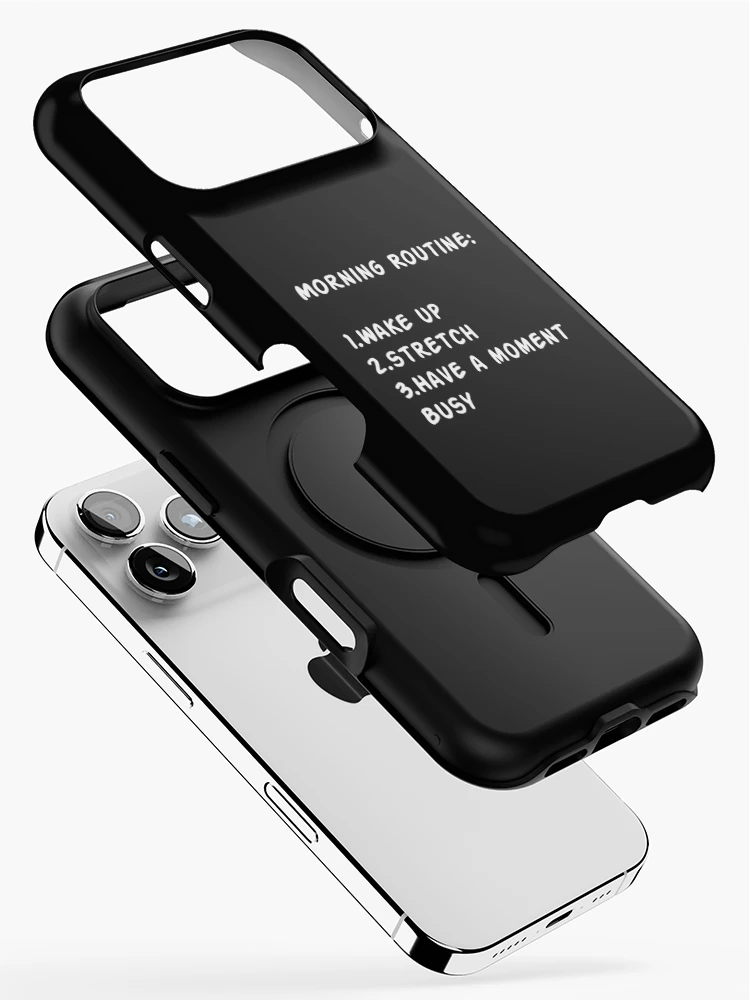 Thumbnail 2 of 4, iPhone Case, Morning Routine designed and sold by dacdibac.