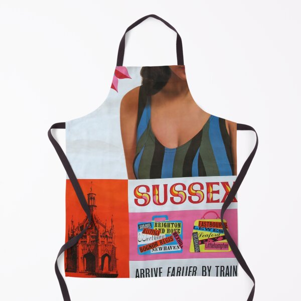 Item preview, Railway Poster Sussex designed and sold by stickart-marek.