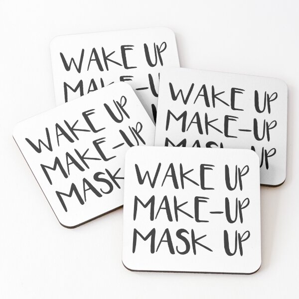 Item preview, WAKE UP MAKE-UP MASK UP II designed and sold by PoshJocks.