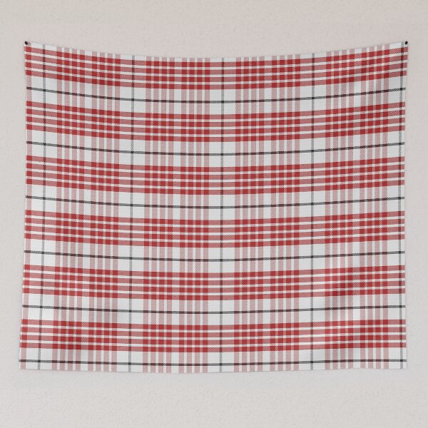 Item preview, Classic Red and White Tartan design designed and sold by cgroenewald.