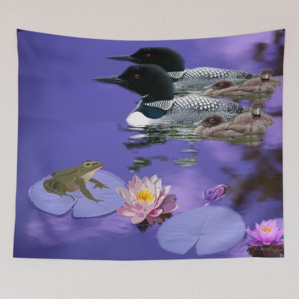 Item preview, loons day out designed and sold by BellsPainting.
