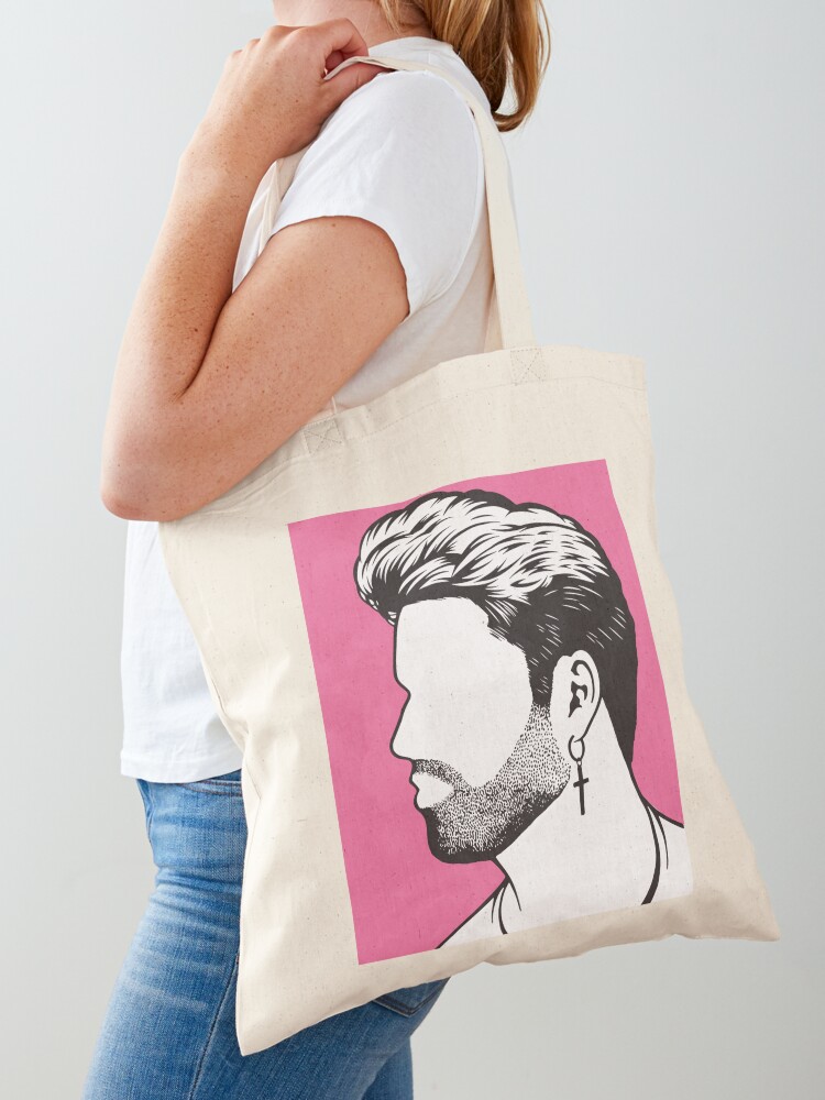 george michael tote bag