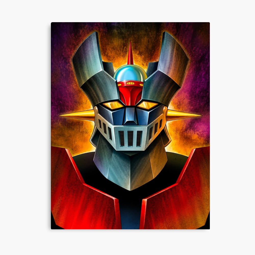Mazinger Z Canvas Print For Sale By Party Boy Redbubble