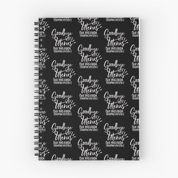 Item preview, Hysterectomy Funny Goodbye Uterus Novelty Gift  designed and sold by Akmloza.
