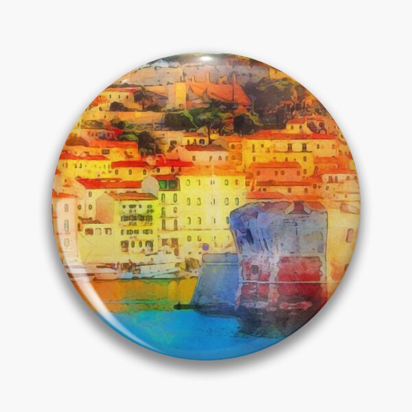 Item preview, Elba Island, Tuscany - Watercolor designed and sold by AM FineArtPrints.