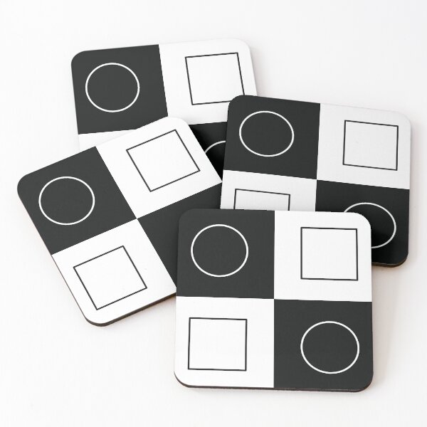 Item preview, Chequered Squares and Cirlces designed and sold by zcabask.