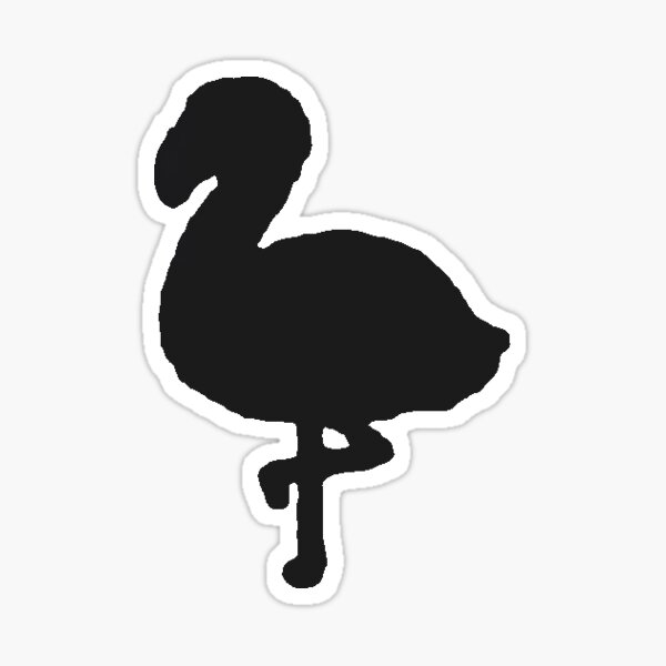 Ninja Fortnite Roblox Stickers Redbubble - flamingo icon decal id roblox