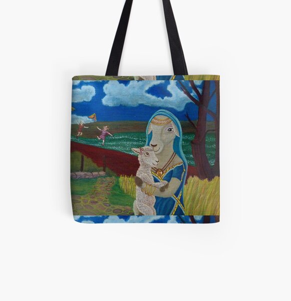 Mother Sheep : Motherhood. Gift of Unconditional Love. All Over Print Tote Bag