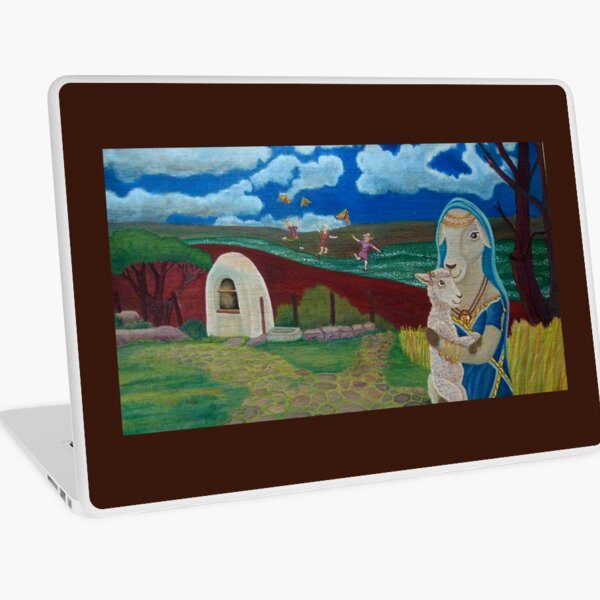 Mother Sheep : Motherhood. Gift of Unconditional Love. Laptop Skin