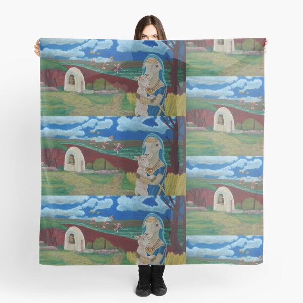 Mother Sheep : Motherhood. Gift of Unconditional Love. Scarf