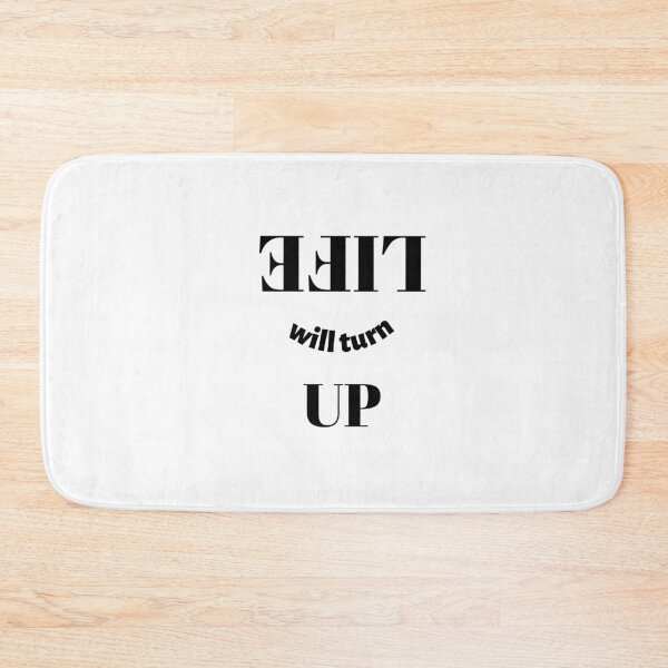 Item preview, Life will turn up a motivational inspirational design  designed and sold by cathelkav.