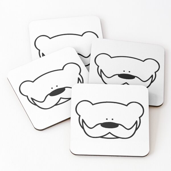 Item preview, Funny Teddy Bear with Mustache designed and sold by chrisbears.