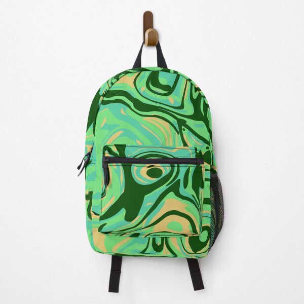 Item preview, Liquid abstract art - green designed and sold by Hulya Yucel Designs.