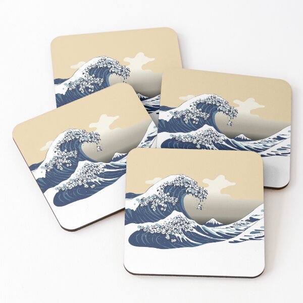 Item preview, The Great Wave of Pandas designed and sold by Huebucket.