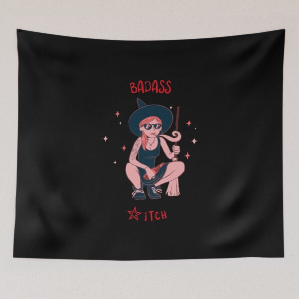 Item preview, Badass bitch and witch designed and sold by Nielsendk.