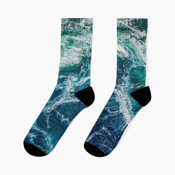 Item preview, Ocean, sea water | pattern with waves designed and sold by Svinil.