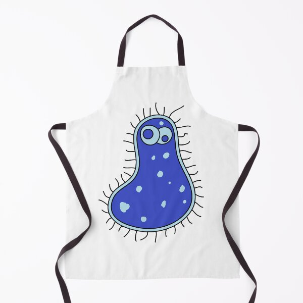 Item preview, Blue cartoon germ character designed and sold by UDDesign.