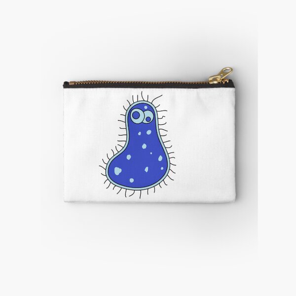 Item preview, Blue cartoon germ character designed and sold by UDDesign.