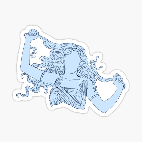 Item preview, Epos Poem + Cassandra Illustration (Light) designed and sold by girloutofmyth.
