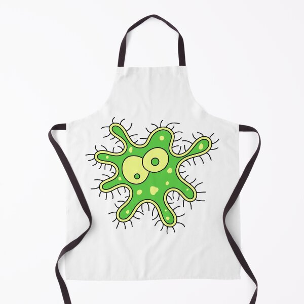 Item preview, Green cartoon germ character designed and sold by UDDesign.