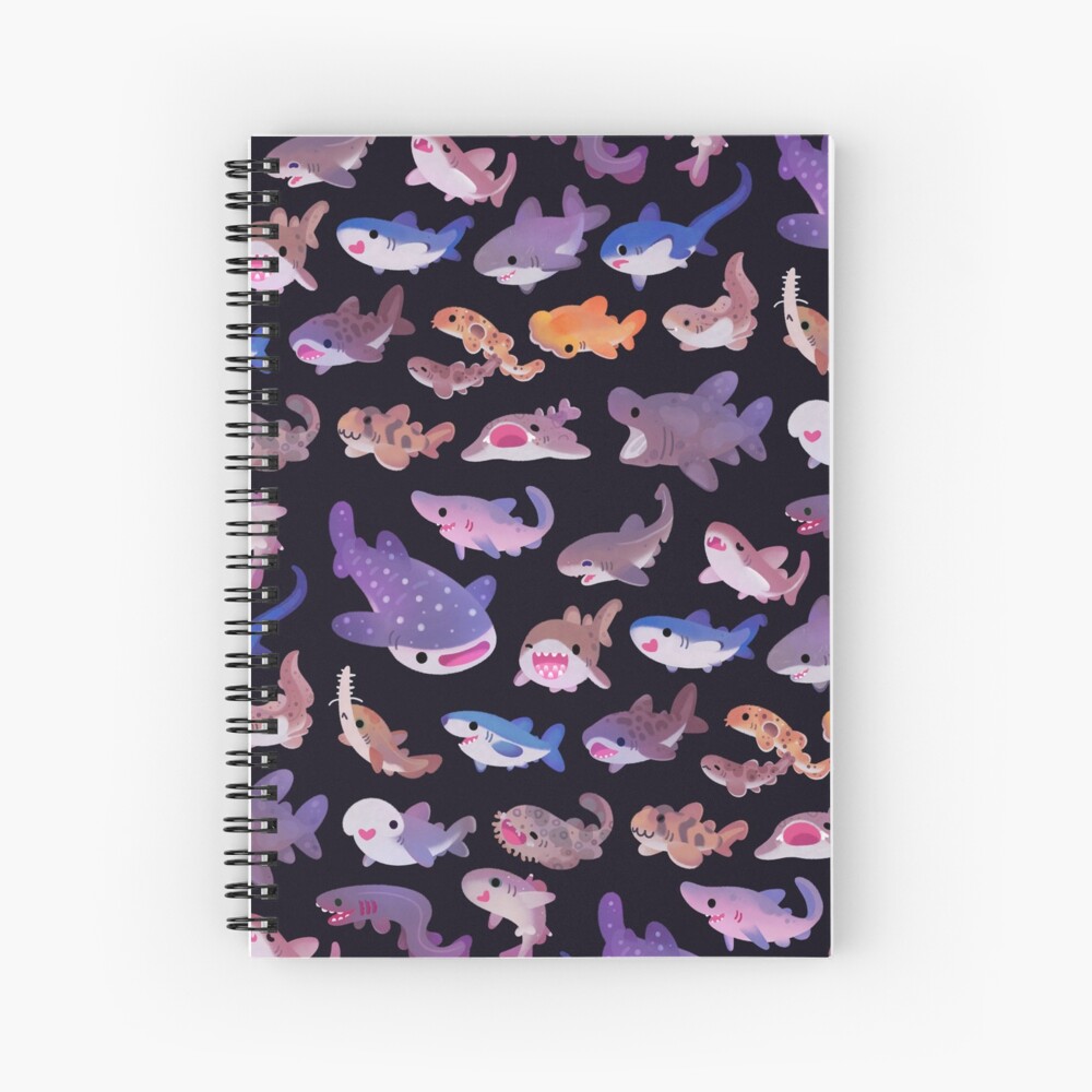 Shark day Spiral Notebook