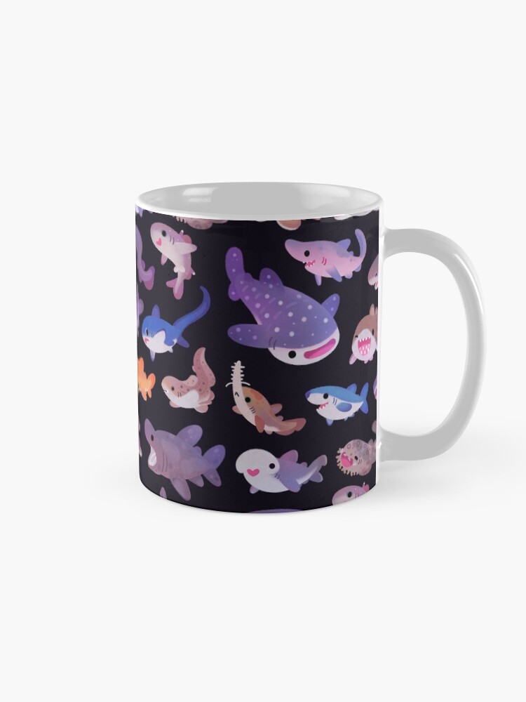 Thumbnail 5 of 6, Coffee Mug, Shark day designed and sold by pikaole.