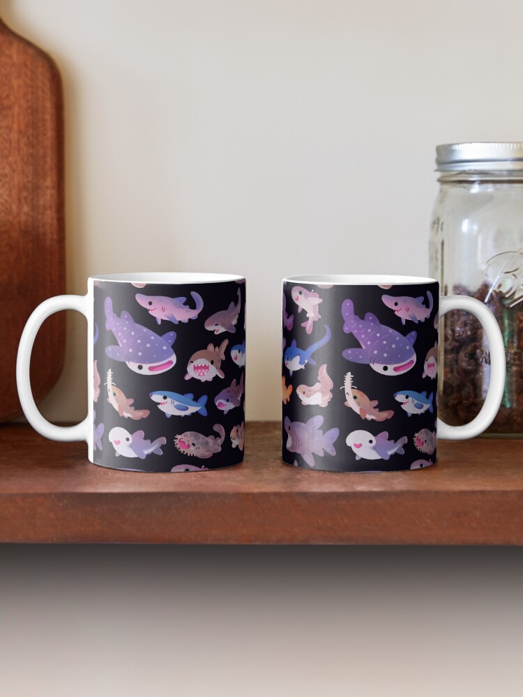 Thumbnail 2 of 6, Coffee Mug, Shark day designed and sold by pikaole.