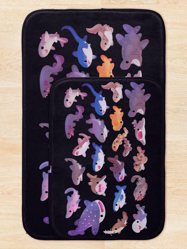 Alternate view of Shark day Bath Mat