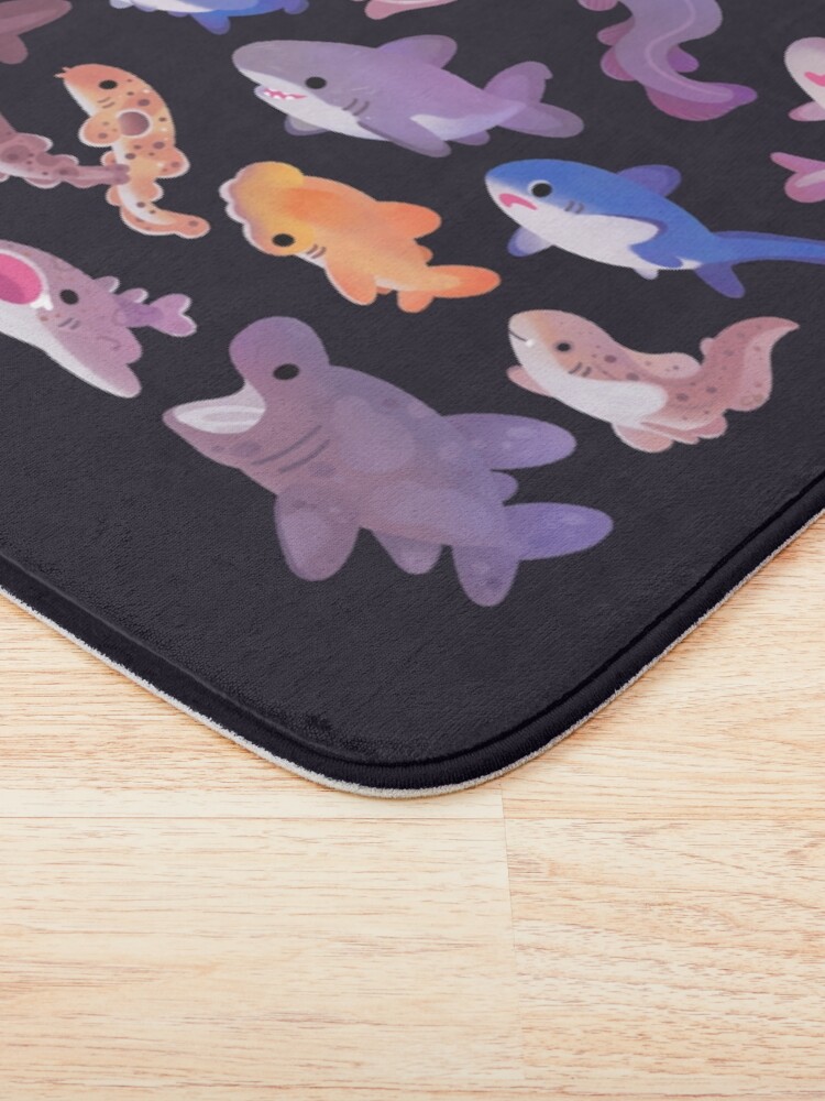 Alternate view of Shark day Bath Mat