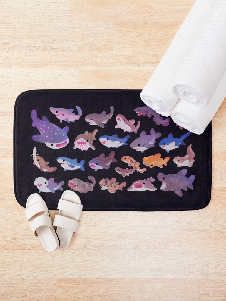 Alternate view of Shark day Bath Mat