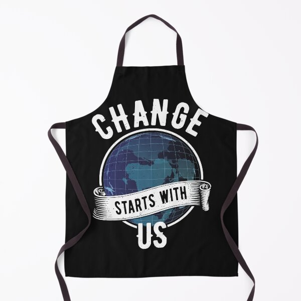 Item preview, Change starts with us! designed and sold by Cutebutfunny.