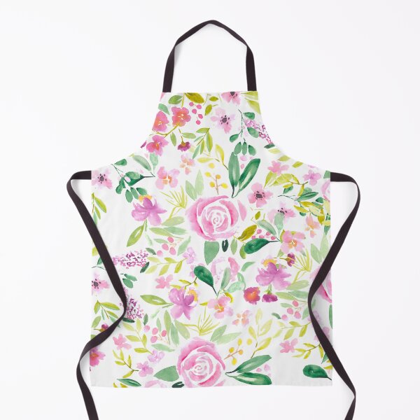 Item preview, Pastel summer floral romantic pattern watercolor designed and sold by GirlyTrend.