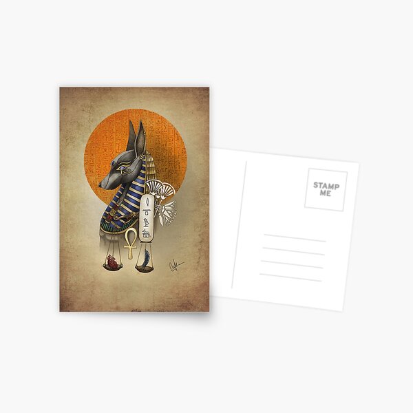 Item preview, Anubis - Ancient Egyptian God of the dead designed and sold by marineloup-art.