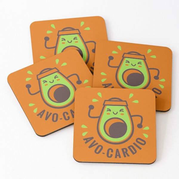 Item preview, Avo Cardio - funny workout phrase designed and sold by K-icon.