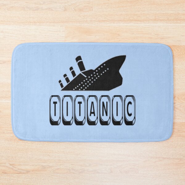 Aperçu de l'œuvre Titanic Sinking Vintage Cruise Ship Voyage dans l'océan Atlantique créée et vendue par TopTeeShop.