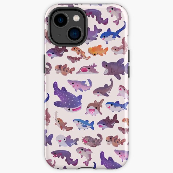 Shark day - pastel iPhone Tough Case