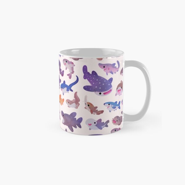 Shark day - pastel Classic Mug