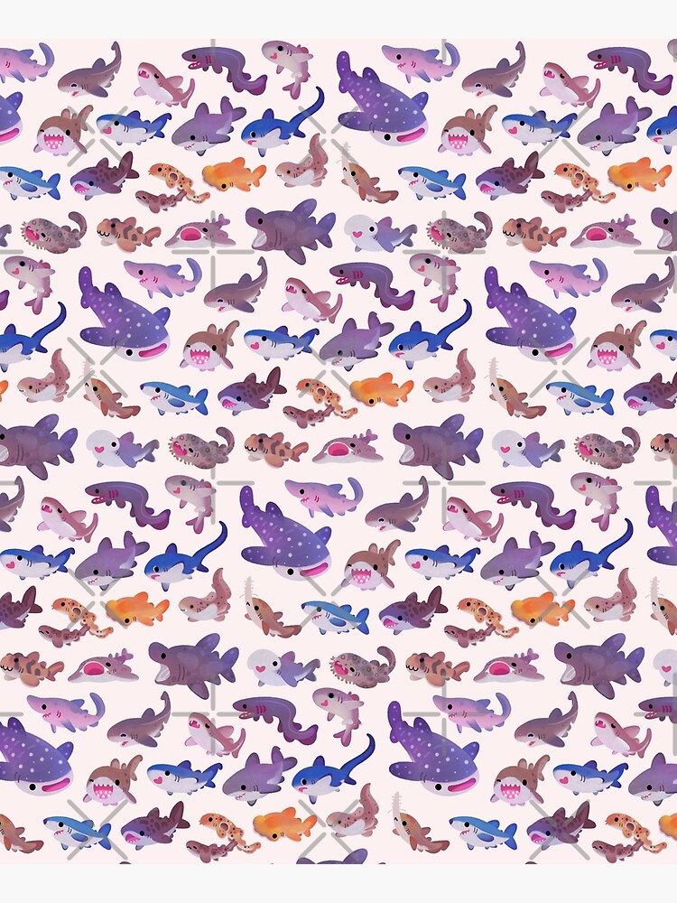 Shark day - pastel by pikaole