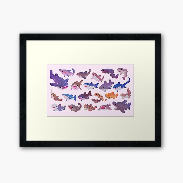 Item preview, Shark day - pastel designed and sold by pikaole.