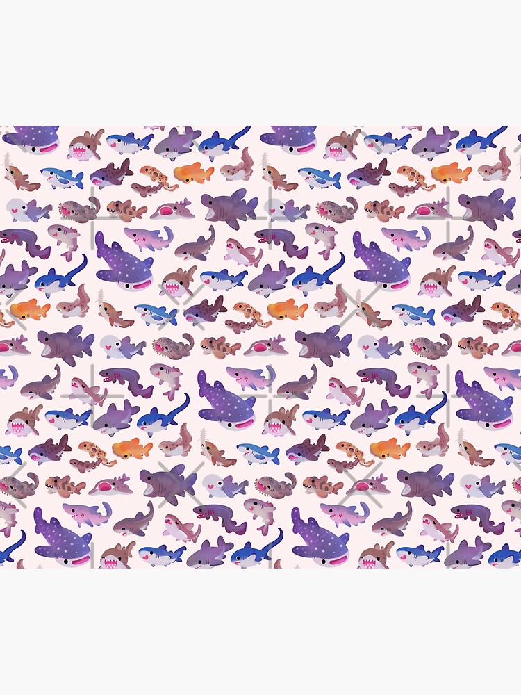 Shark day - pastel by pikaole