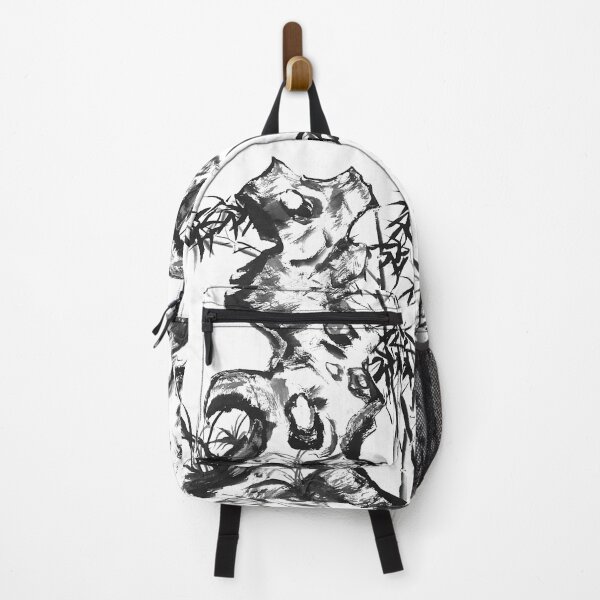 Item preview, Rock with Bamboo - Ink designed and sold by Birgit Moldenhauer.