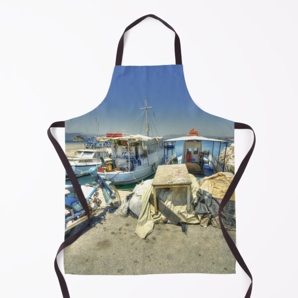 Item preview, Bike and Boats at Nafplion Harbour designed and sold by hawkie.
